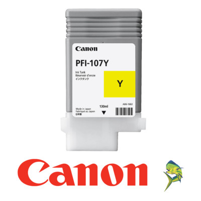 Canon PFI-107Y Yellow Ink Tank for iPF 670 680 685 770 780 785 OEM NEW