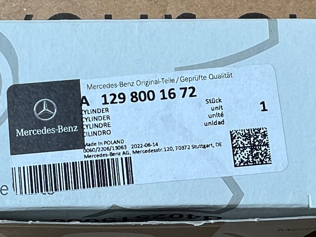Genuine Mercedes-Benz Convertible Hydraulic Top Cylinder NEW