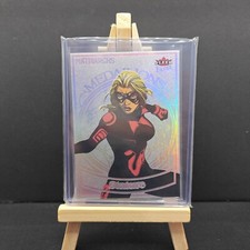 2024 UD Fleer Marvel Matriarchs Ruby Medallion Stature #M-28 064/100