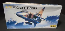 Heller Model Kit Mig-23 Flogger Soviet Jet Fighter 1:72 #80319