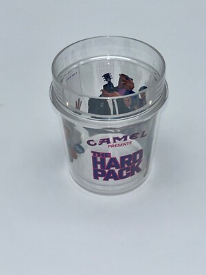 1991 VTG Joe Camel Presents The Hard Pack Thermo Tumbler Cup