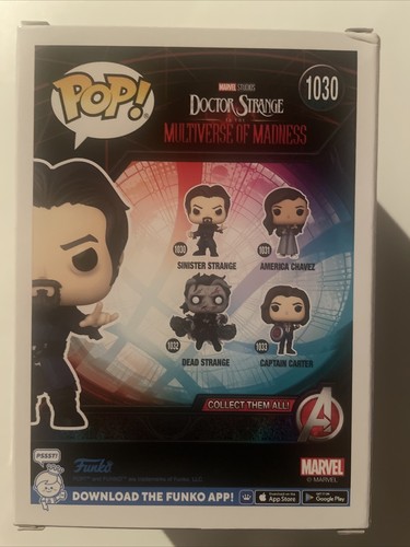 Funko POP! #1030 Figura de vinilo de Marvel Doctor Strange: Sinister Strange - Imagen 4 de 6