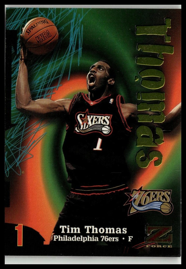 1997-98 SkyBox Z-Force #120 Tim Thomas
