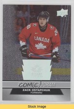 2023 Upper Deck Team Canada Juniors Patterned Foilboard Zack Ostapchuk READ z6b