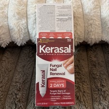 Lot Of 4 - Kerasal 2 Day Fungal Nail Renewal .33oz - New/Sealed