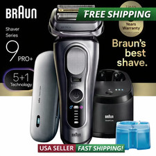 Braun Series 9 Pro 9677cc Shaver PowerCase, Free Shipping, NEW