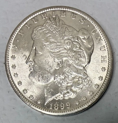1899-O Morgan Silver Dollar, Brilliant Uncirculated