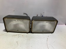 Lot Of Two Hobbs Halogen 4x6 Work Lamp 12 Volt Floodwork Lights Lot Of Two Hobbs Halogen 4x6 Work Lamp 12 Volt Floodwork Lights