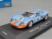 Modellini auto 1:43 IXO Ford GT40 WINNER Le Mans 1969 #6 J. Ickx + J. Oliver IMBALLO ORIGINALE