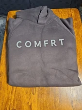 Comfrt Tranquil Hoodie, Charcoal Size Medium