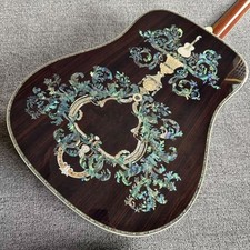 All solid high-quality acoustic guitars, with...