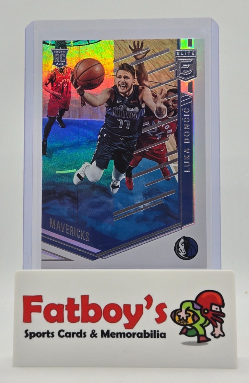 2018-19 Panini Chronicles Luka Doncic Elite Rookie Card