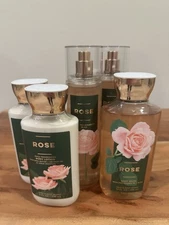 Bath & Body Works: Rose 2 Fragrance Mists, 2 Body Lotions, & 1 Shower Gel