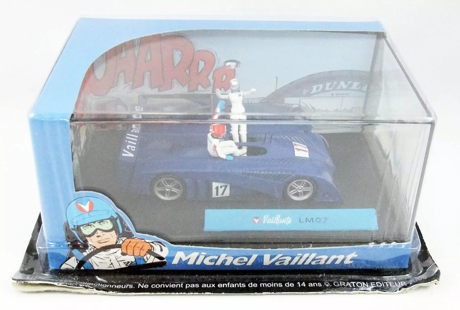 Miniature Vaillante LM07 en métal de collection Jean Graton Éditeur