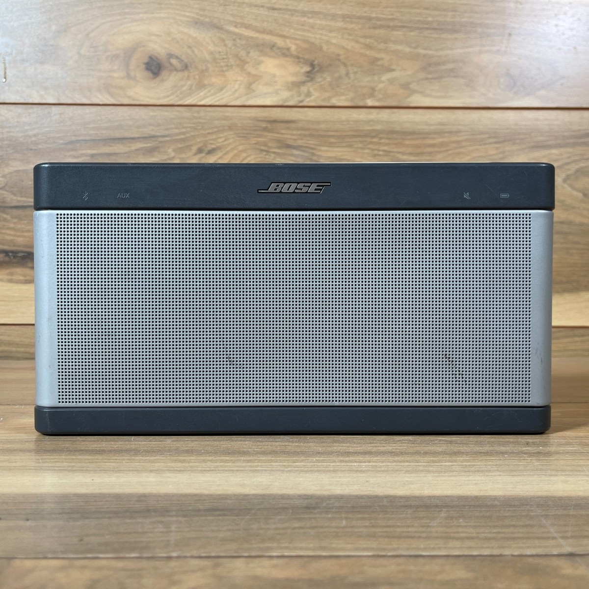 Bose SoundLink III 414255 Speaker Gray Silver Wireless Bluetooth