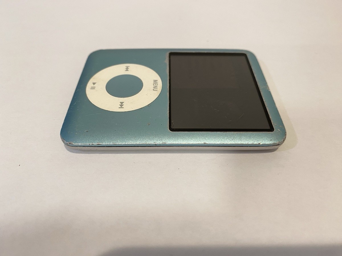 Apple iPod Nano 3rd Generation 8GB - Blue - Works Great | eBay