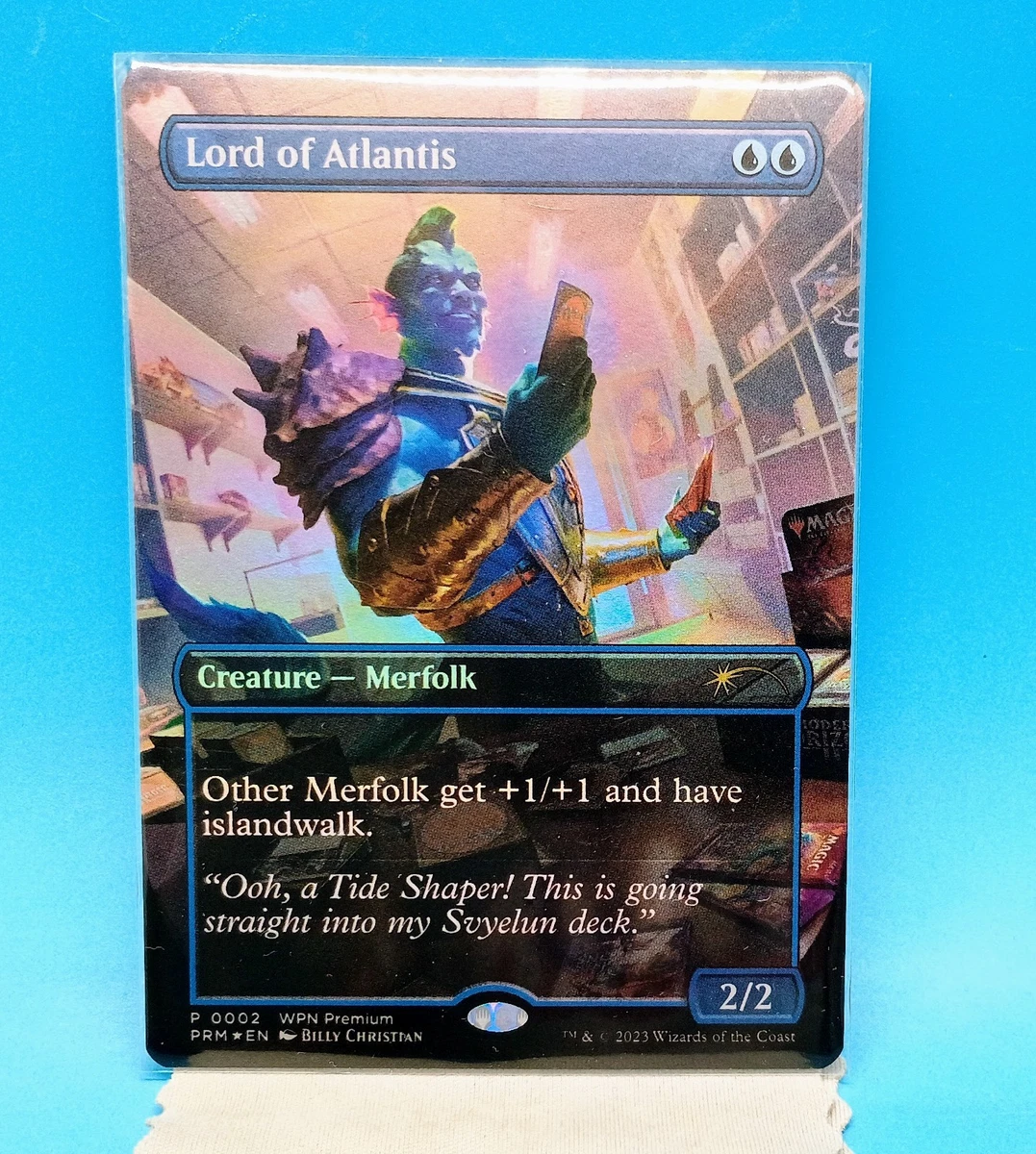 Lord of Atlantis Magic: The Gathering Individual Trading Card