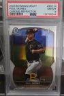 2023 Bowman Draft Chrome Baseball Paul Skenes 1st TRUE Refractor PSA 8
