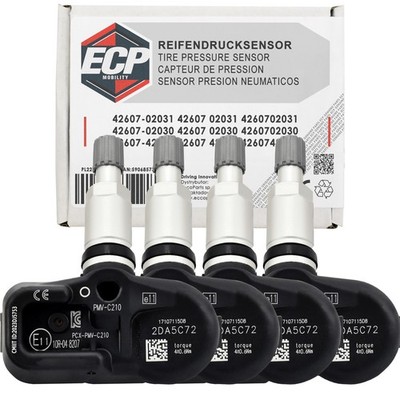 4X TPMS-Sensor Reifendrucksensor 42607-02031 TOYOTA YARIS III VERSO PRIUS IV