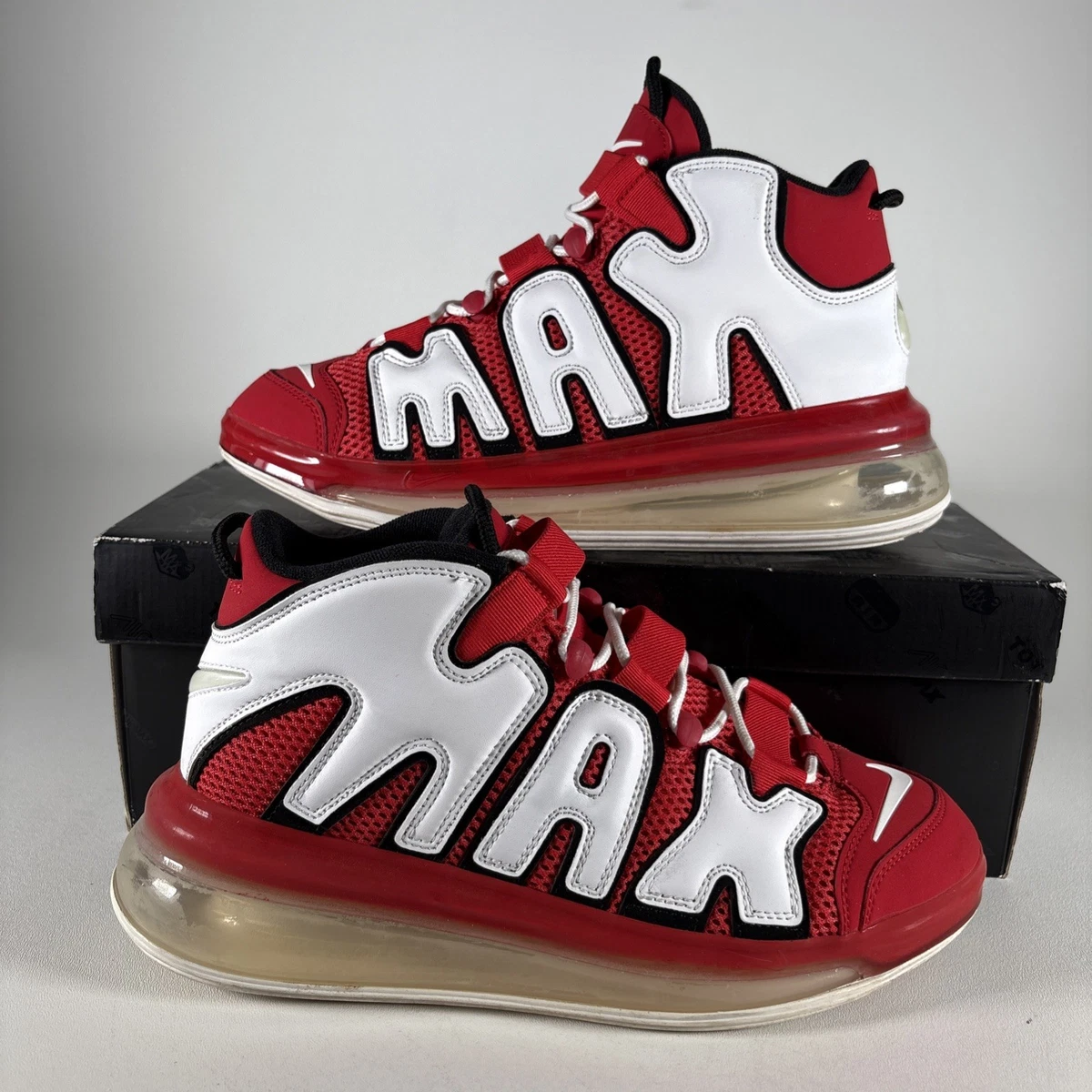 Nike Air More Uptempo University Red - огромный выбор по лучшим