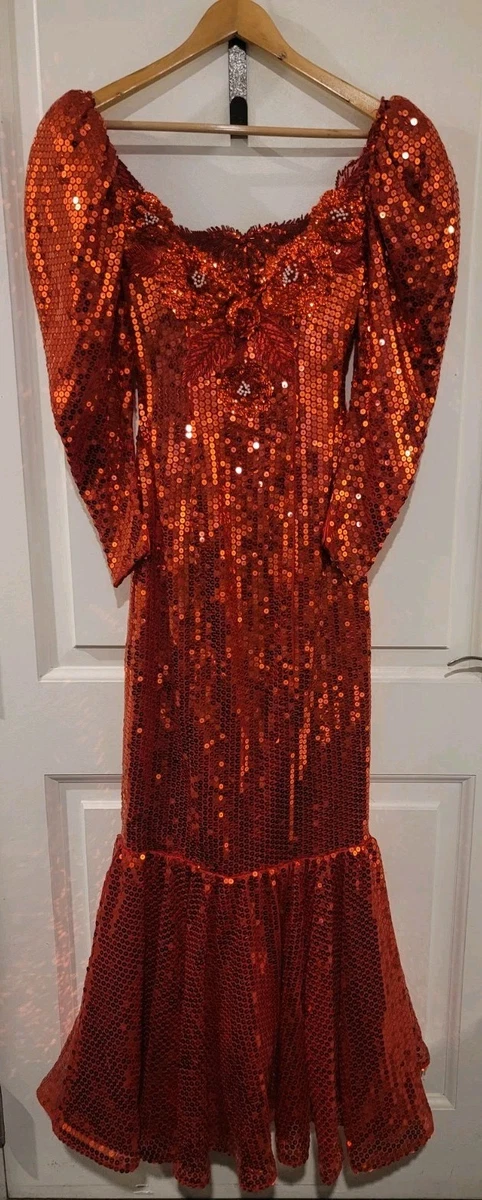 green emerald velvet dress Lacey Red Evening Dress| Evening Dresses – D&D Clothing main image 1