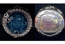 Disney Parks The Haunted Mansion Pandora Charm Madame Leota Double Sided NEW