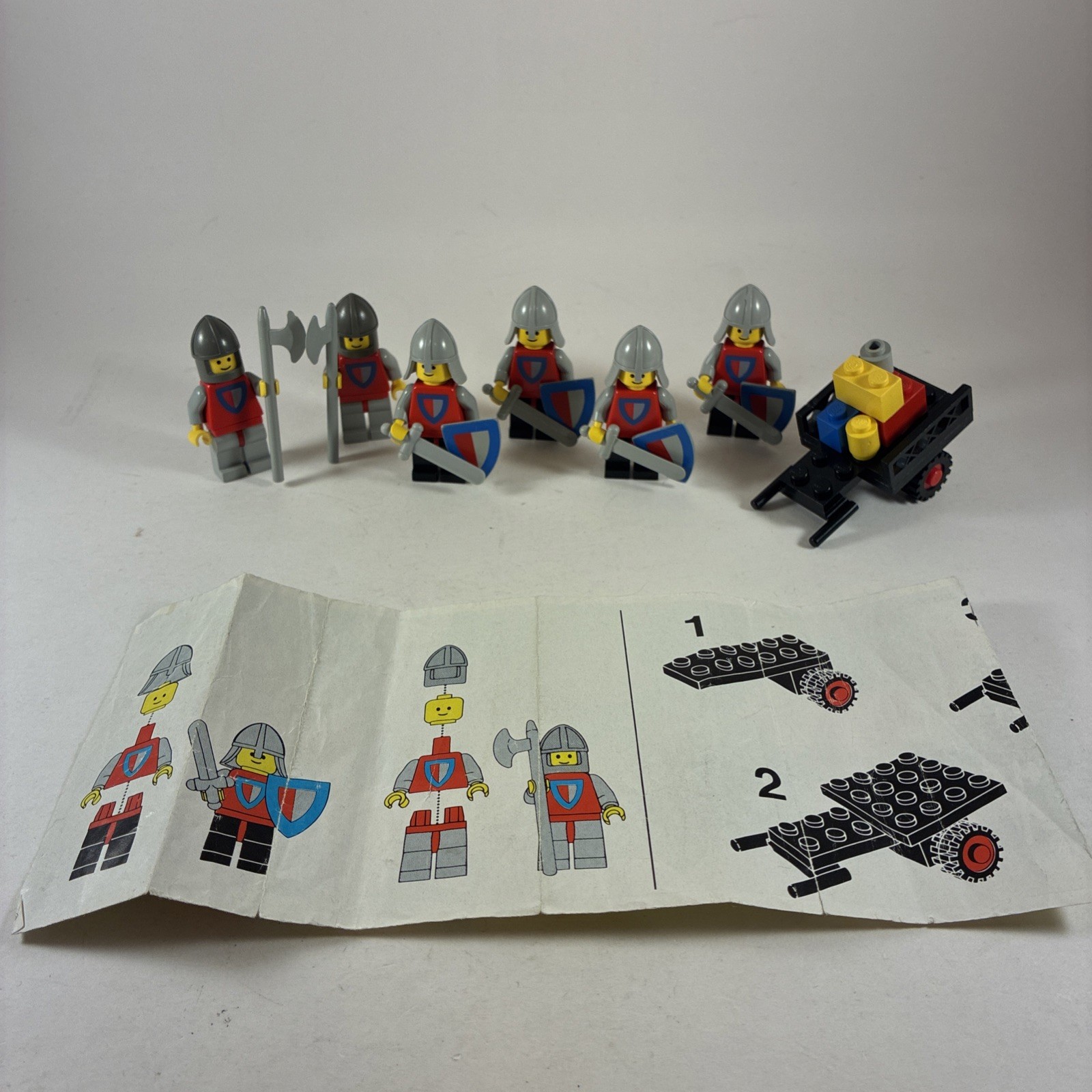 Vintage LEGO Castle 6077 - Knight’s Procession (1981) Complete But READ DISC!