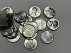 1943 S BU LINCOLN CENT PARTIAL ROLL / 32 COINS - SHARP ROLL