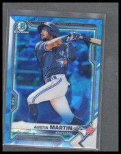 2021 Bowman Chrome Sapphire Edition #BCP-245 Austin Martin Prospects