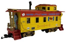 ARISTO CRAFT G SCALE UNITED AMERICAN CIRCUS 100 TRAIN MANAGER OFFICE CAR GARDEN