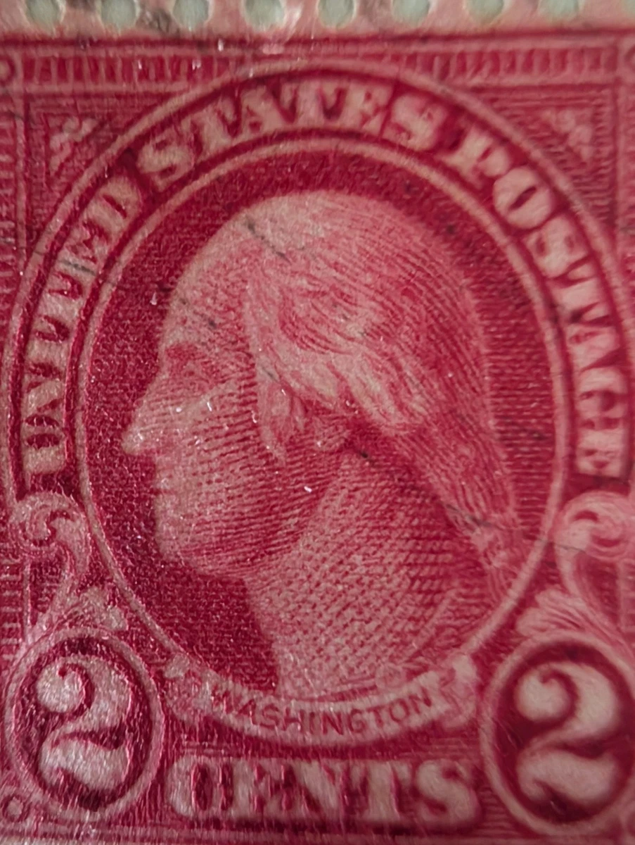 Handstamped 2 Cent Washington Used US Stamps (1901-Now) for sale