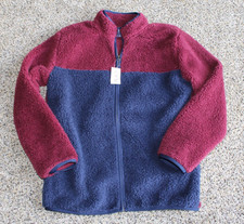 NWT The Children's Place TCP XXL 16 Fuzzy Sherpa Full Zip Jacket
