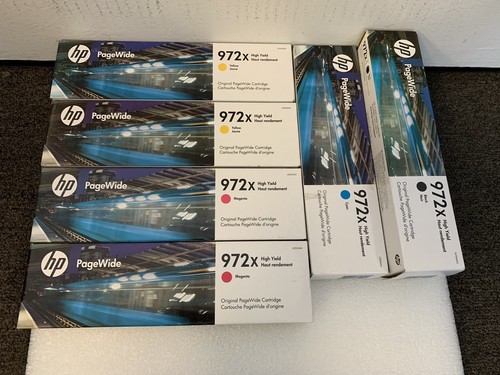 HP 972X High Yield B/M/Y/C Brand New-EX 2021 Lot Of 6 | eBay