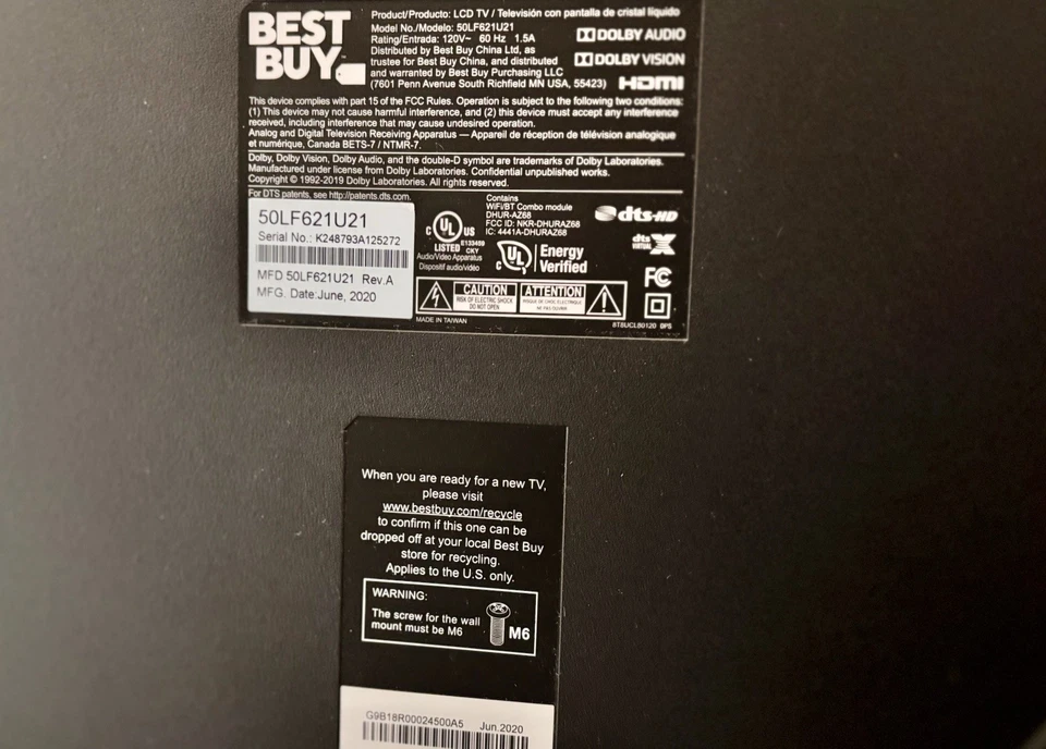 Toshiba C350 Class (50C350LU) 50'' 4K UHD HDR LED LCD Smart Fire TV - Image 2 of 2