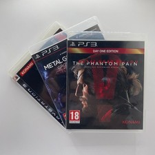 Metal Gear Solid 4 Phantom Pain Ground Zeroes PS3 Bundle Manuals Included