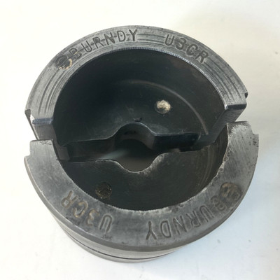 Burndy U3CR Index 9 Crimper Die Set #3 STR CU