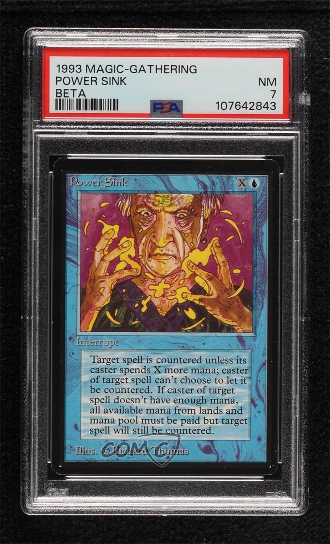Power Sink Magic: Limited Edition Beta PSA 7 1993
