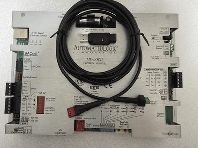 ME-LGR25 + Rnet Cable + USB Link . Ethernet BACnet Router ALC Automated Logic.