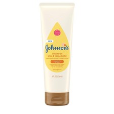 Johnsons Baby Creamy Oil for Baby with Shea Cocoa Butter, Moisturizing Body