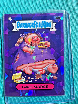 2020 TOPPS GARBAGE PAIL KIDS SAPPHIRE EDITION 122b Large Marg Purple 06/10 - GPK