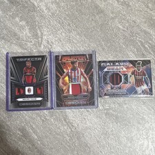 2023 Panini Obsidian Soccer Malick Thiaw, Marcos Llorente, Samuel Chukwueze.