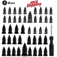Rubber Tire nail Repair kit Screw in Tires Plugs Car SUV truck Van 70PCS 2 size