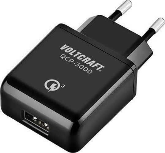 Voltcraft QCP-3000 USB Caricatore Uscita CONSEGNA DI USCIE (MAX.) 3000 MA 1 X Qu