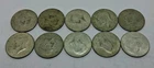 (Lot 3) 1965-69 40% Silver Kennedy Half Dollar Lot Of 10 Halves