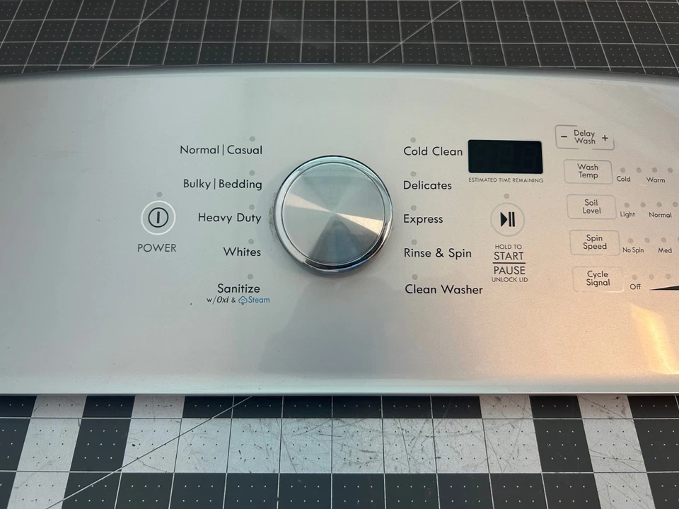 Panel de control de secadora Kenmore P# W10737756 W10885623 Foto 3 de 4