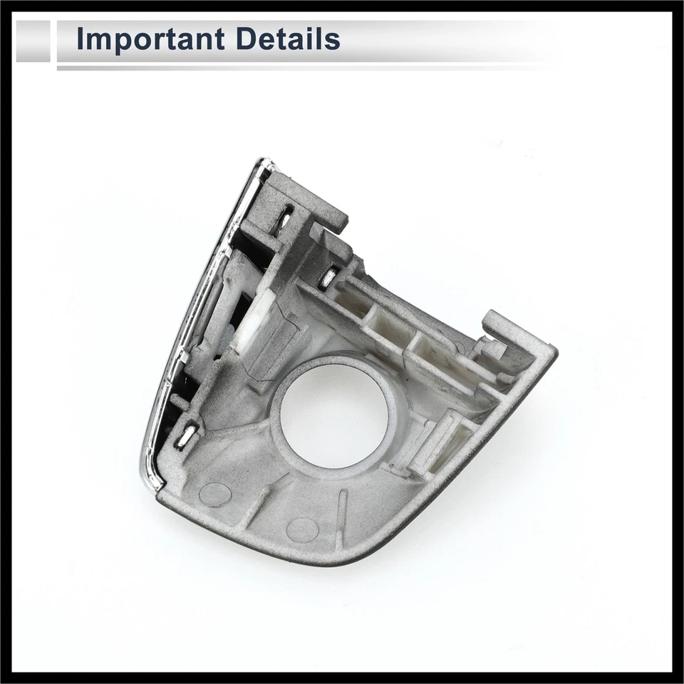 Tapa de bloqueo de manija de puerta delantera izquierda para Audi Q5 8R 13-17 8T0837879 negro Foto 4 de 4