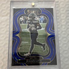 Panini 2025 Select Julian Love #315 Prizm Serial /25 Seahawks