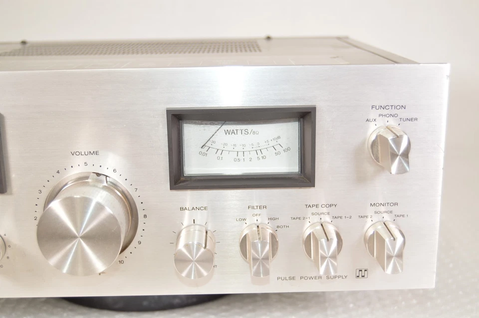 Amplificatore integrato stereo Sony TA-F4 argento funzionante ottimo - Immagine 4 di 4