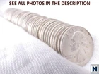 NobleSpirit Valuable $13.25 FV 53x Washington Quarter 90% Silver Coll 1930s +