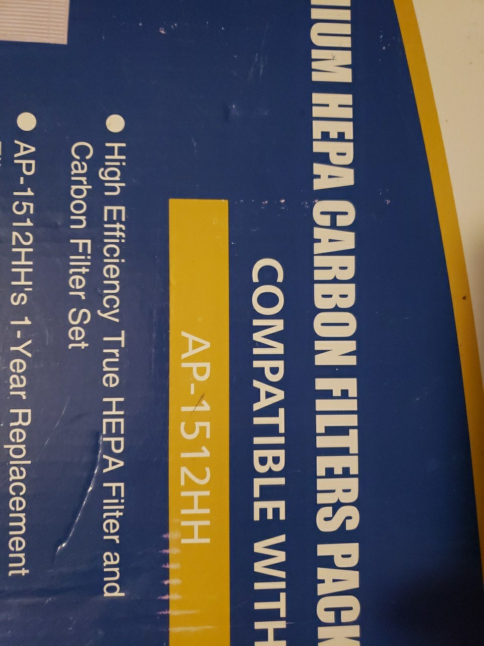 Cabiclean AP-1512HH HEPA and Carbon Filter for Coway Airmega AP-1512HH and 200M